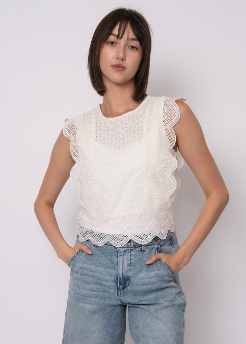 MERIANE SLVLESS TOP 57W224S