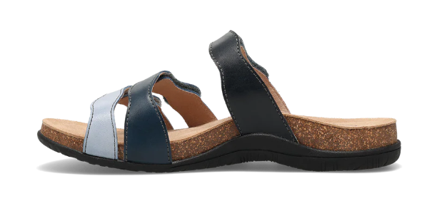 SLIDE MULTI STRAP SANDAL SCRIBBLE