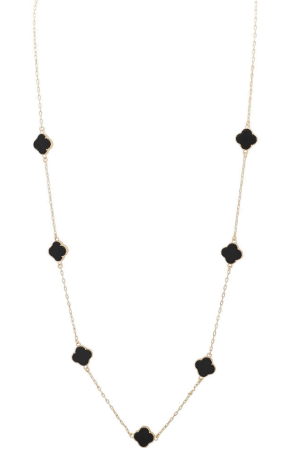 NECK LONG GOLD/WT/BK 700163