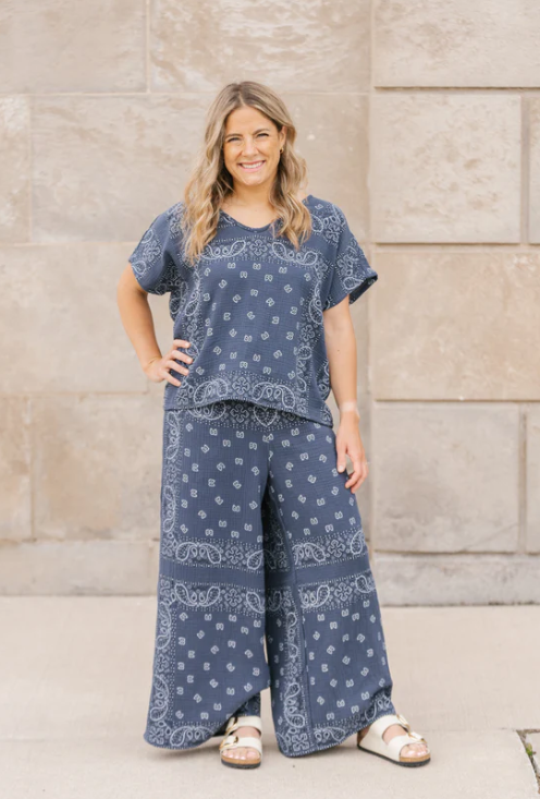 ELLA TOP BANDANA 5822