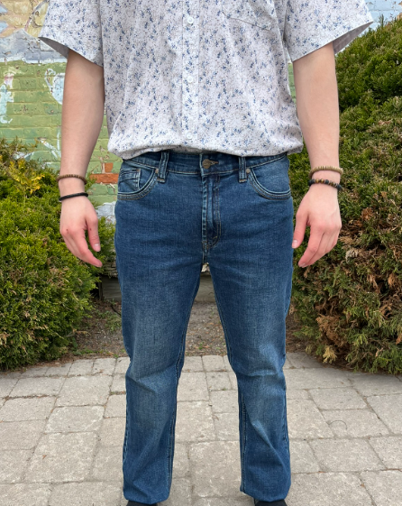 BRAD ST LEG JEAN I34" MED STW CORE 1116-7632