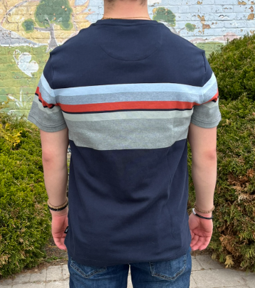MADEN SS STRIPE TEE 1327L