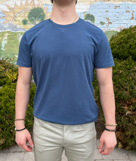 SS SOLID COTTON TEE 1100-1