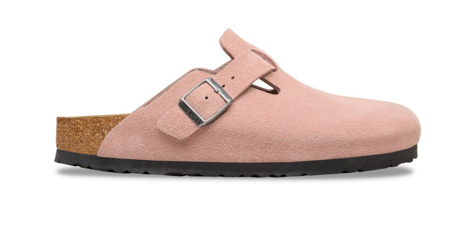 BOSTON NARROW SUEDE LEATHER PINK CLAY 1031635(1031635)