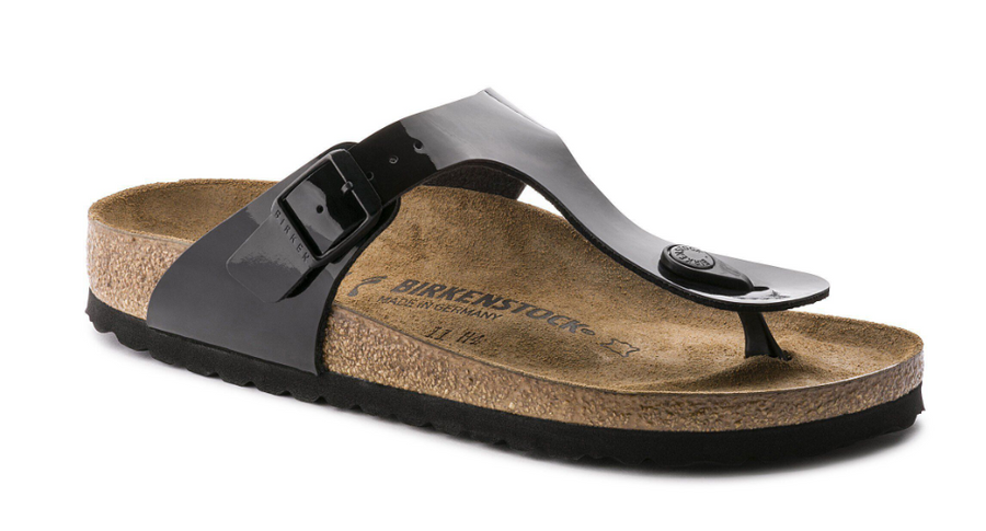GIZEH REG BIRKO-FLOR PATENT BLACK 043661