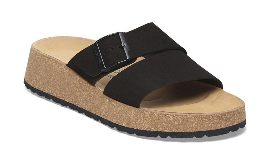 ALMINA NARROW NUBUCK BLACK 1029100