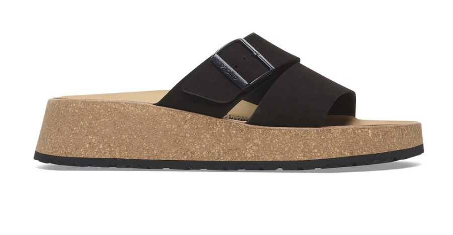 ALMINA NARROW NUBUCK BLACK 1029100