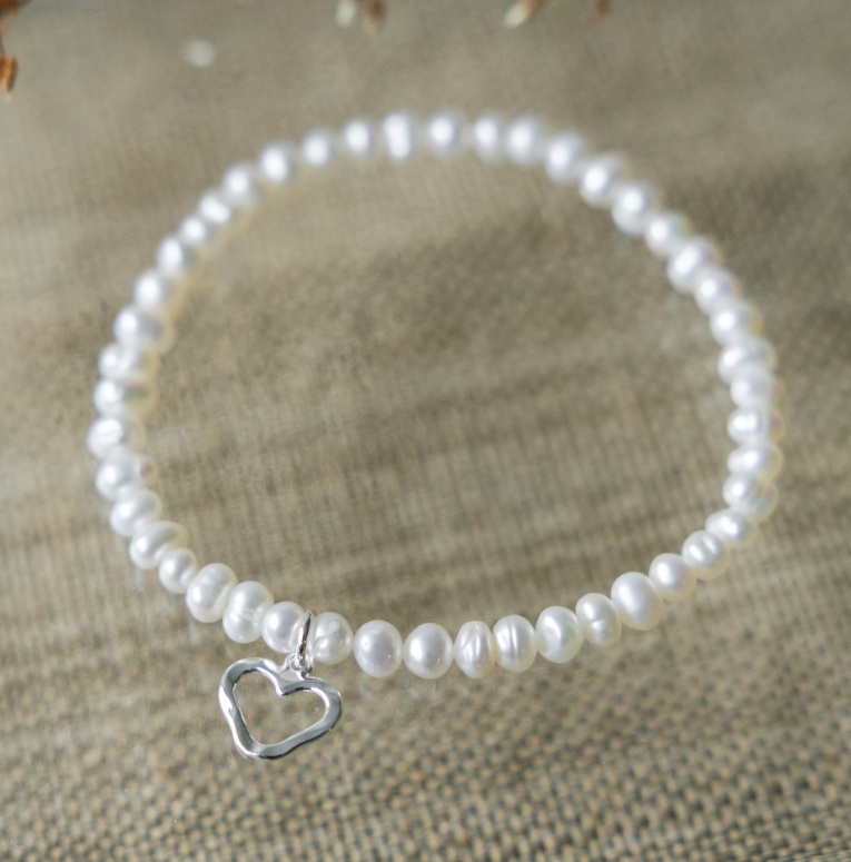 AMORE PEARLY BRACELET SILVER PEARL