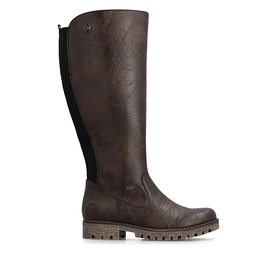 TALL WP SIDE ZIP WINTER BOOT BROWN 78554-25