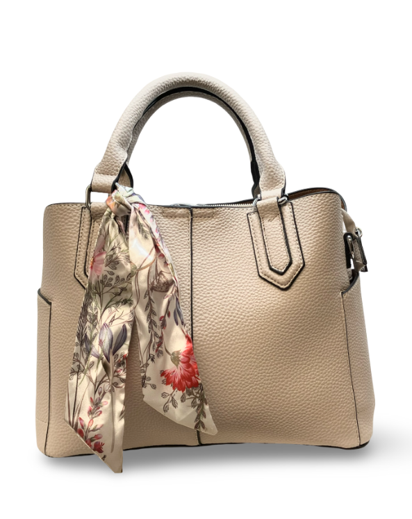 SATCHEL BAG WITH SCARF  M18528