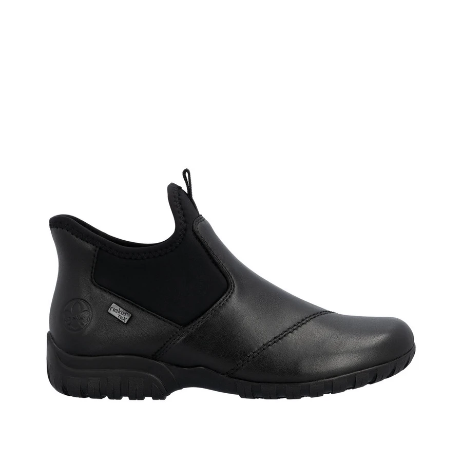 WP SLIP ON ANKLE BOOT READY2GO WARM LINING BLACK L4677-00