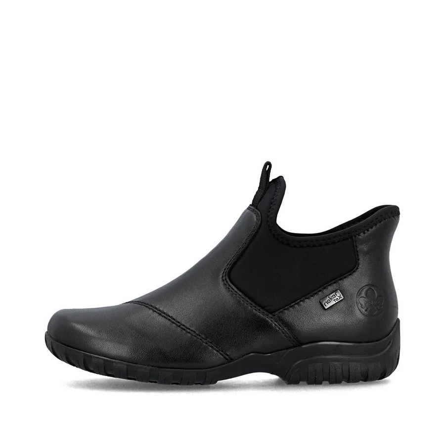 WP SLIP ON ANKLE BOOT READY2GO WARM LINING BLACK L4677-00