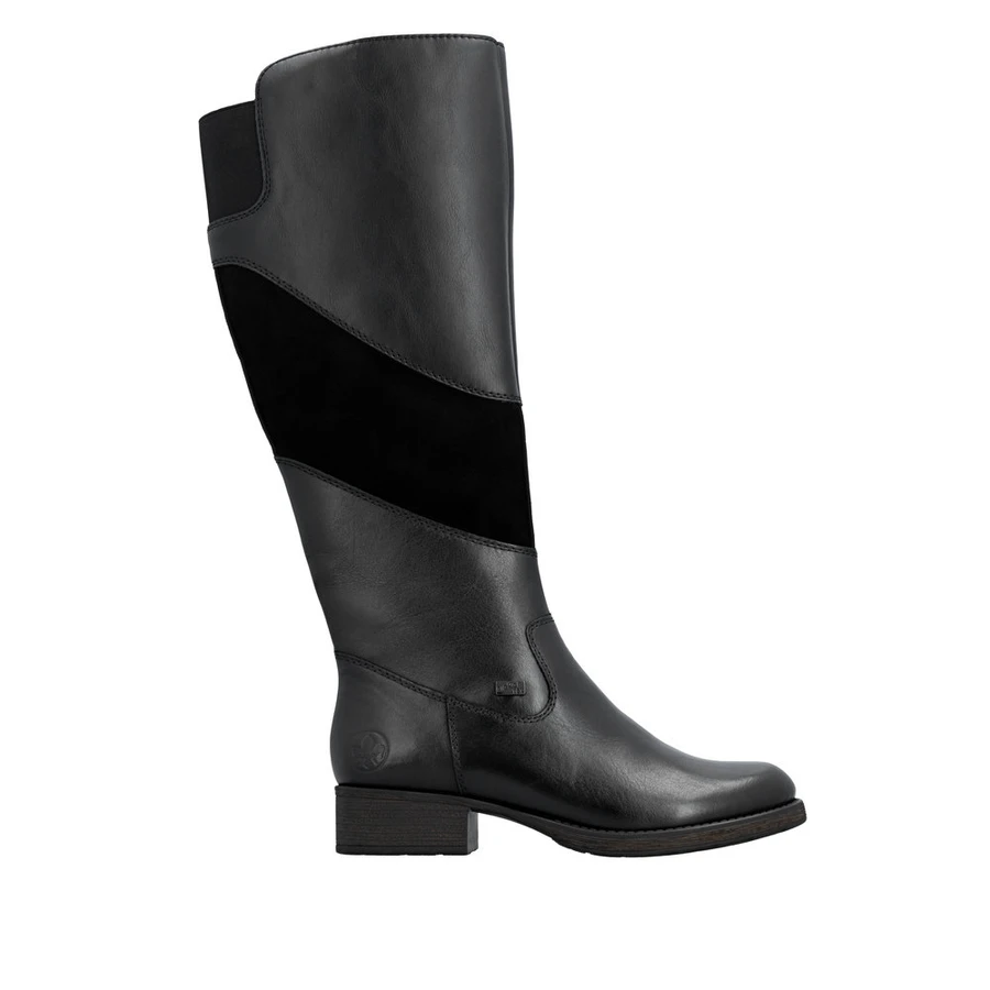 WP TALL BOOT LTR ADJ CALF BLACK Z9566-00