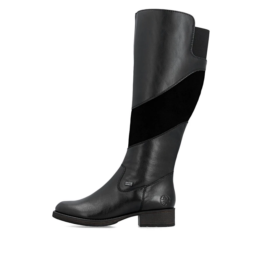 WP TALL BOOT LTR ADJ CALF BLACK Z9566-00