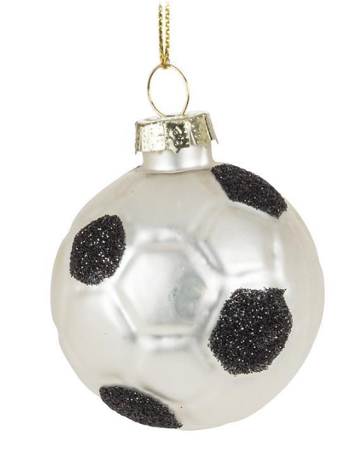 SOCCER BALL ORNAMENT 2" 18WHIMSYSOCCER(18WHIMSYSOCCER)