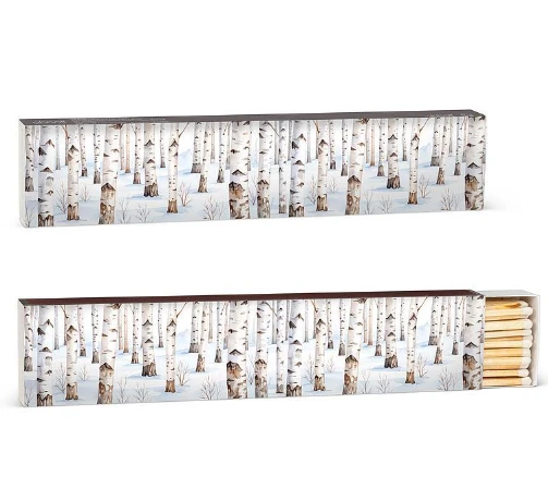 BIRCH TREES LONG MATCHES 20BLAZEBIRCH(20BLAZEBIRCH)