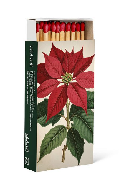 BOTANIC POINSETTIA MATCHES 45STKS 20STRIKEPOINSET(20STRIKEPOINSET)
