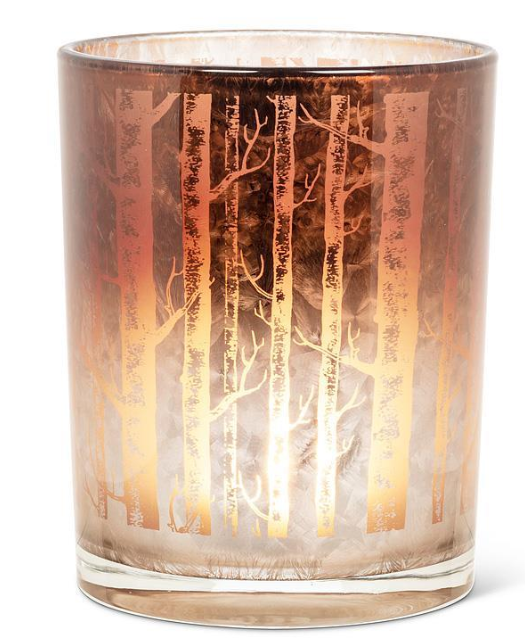 MD BIRCH TREES CANDLE HOLDER 27DUSK637MD