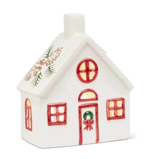 FESTIVE HOUSE TEALITE HOLDER 27HOMESTEAD223