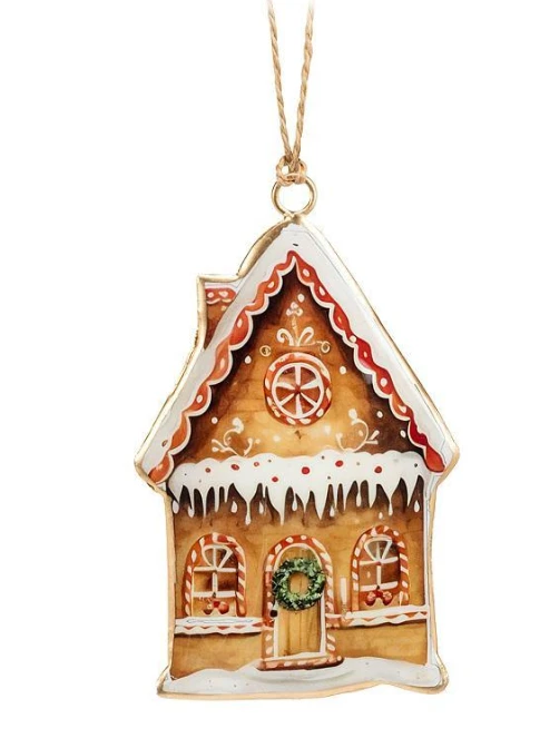 GINGERBREAD HOUSE ORNAMENT 37IMPRINT121(37IMPRINT121)