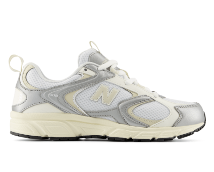 408 UNISEX WHITE/LINEN/SILVER METALLIC ML408GM