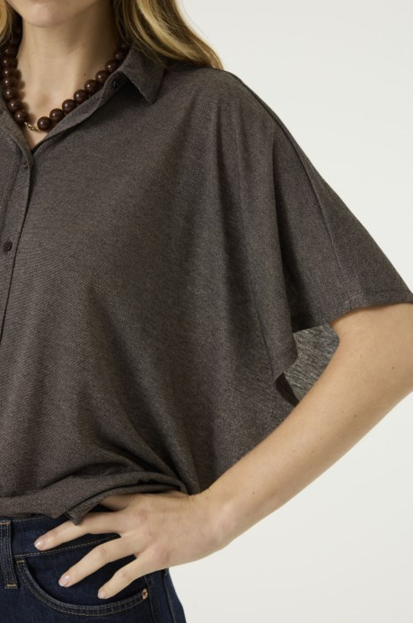 BOXY BLOUSE SHORT SLEEVE T260235