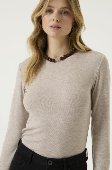LONG SLEEVE T-SHIRT SOLID Z0074