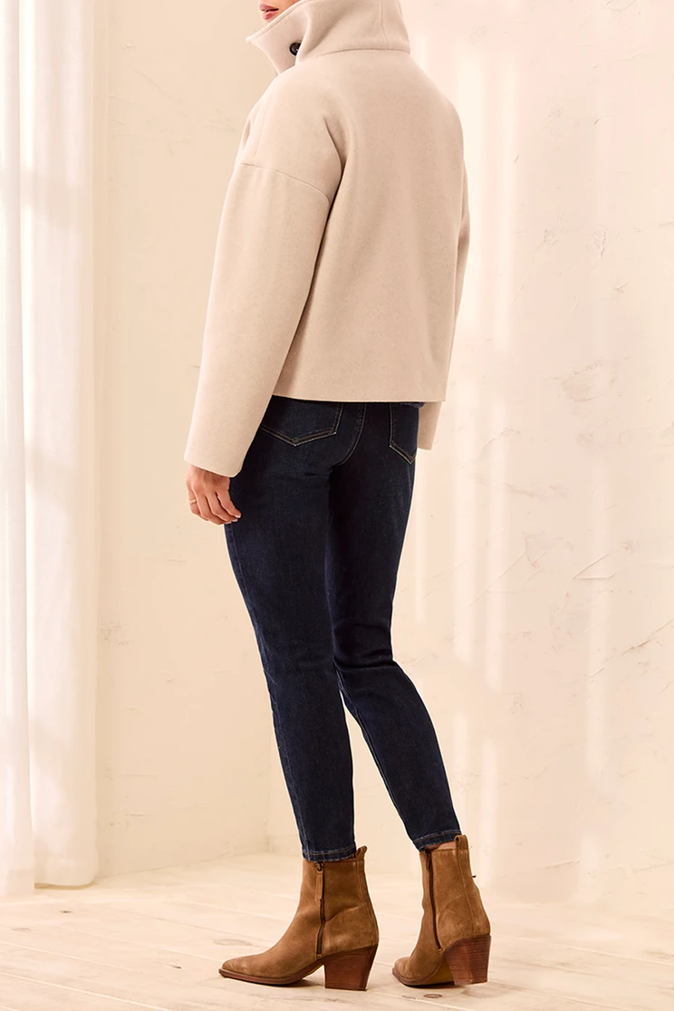 LOFTY CHIC FUNNEL NECK JACKET 6343O-5847