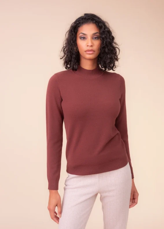 MOCK SOLID SOFTEE SWEATER YRE705