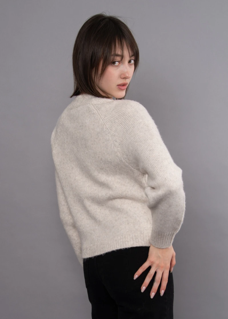 MANDISA RAGLAN LS CREW PULL OVER 78S690S