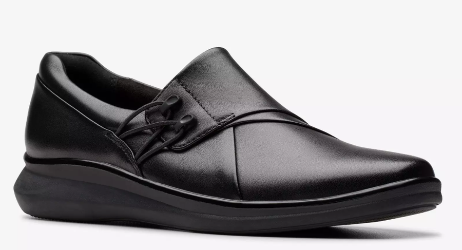 LYNELL SLIP BLACK LEATHER 26182971