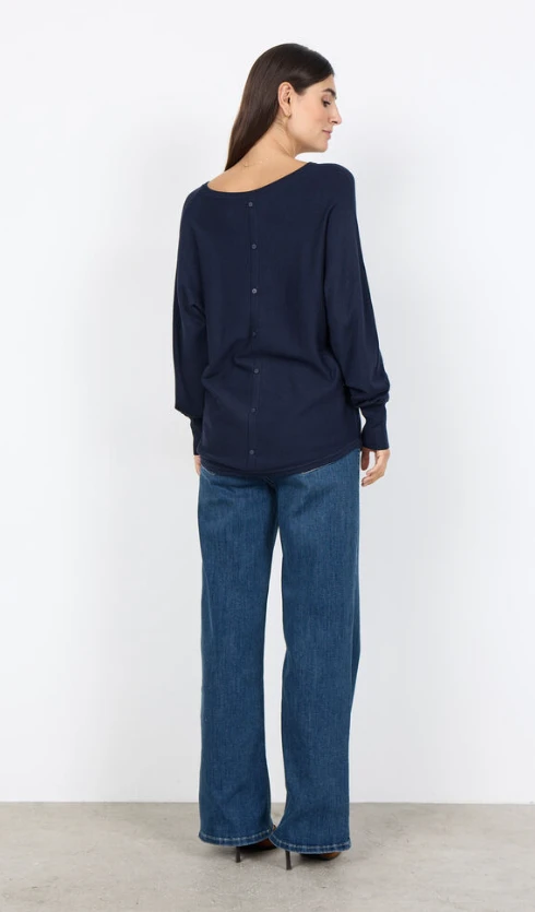 DOLLIE 620 BUTTON BACK SWEATER 32957F26