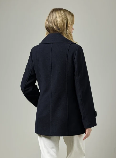 PEA COAT MELTON 2419