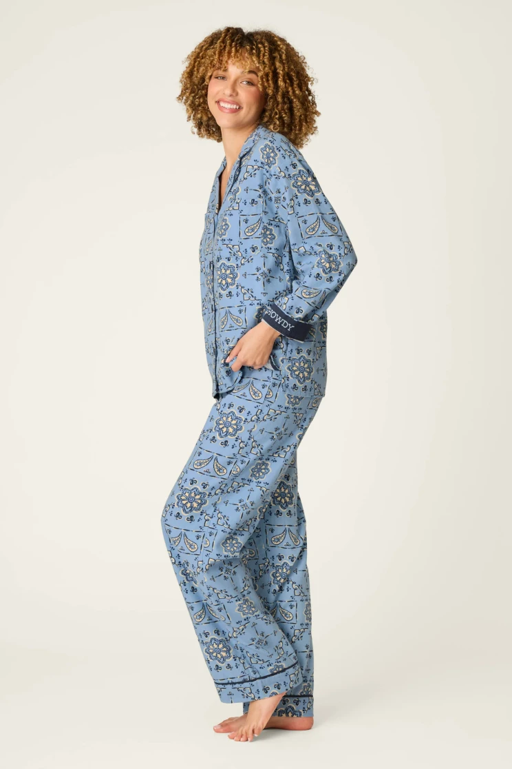 HERITAGE FLANNEL PJ SET HOWDY RZFLPJ1SCHA