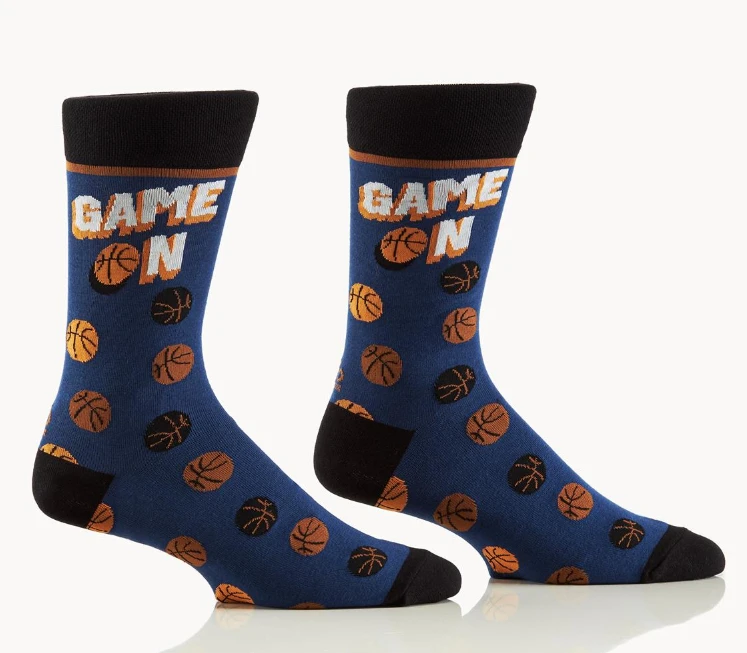 MENS CREW SOCK GAME ON