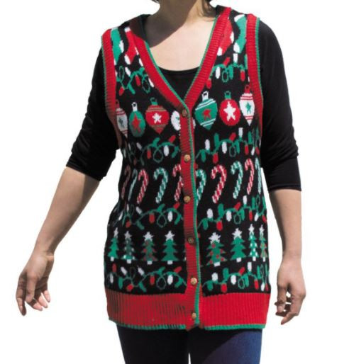 christmas vest for women