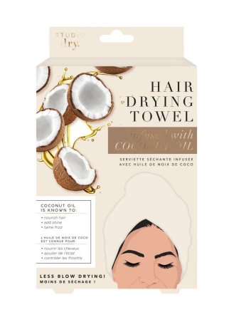 INFUSED TURBAN COCONUT WHITE