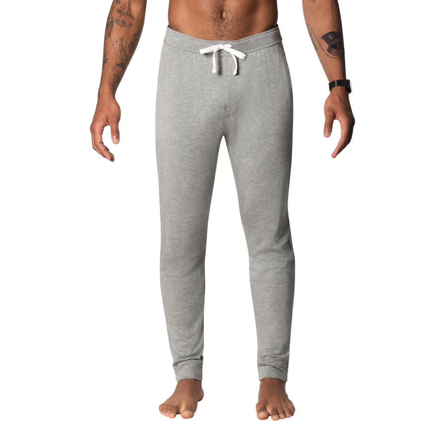 SNOOZE PANT  - DARK GREY HEATHER(SXLP33DGH)