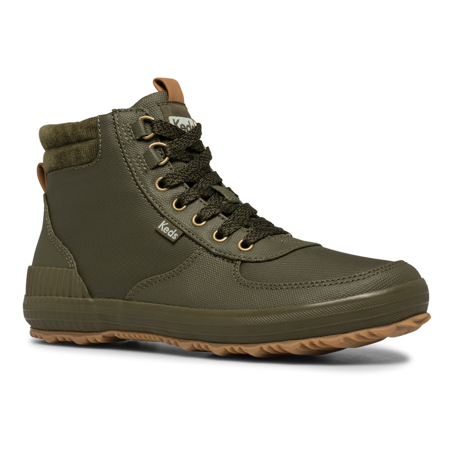 SCOUT BOOT III THINSULATE SPLS CANVAS OLIVE(WF65494) - Brock's