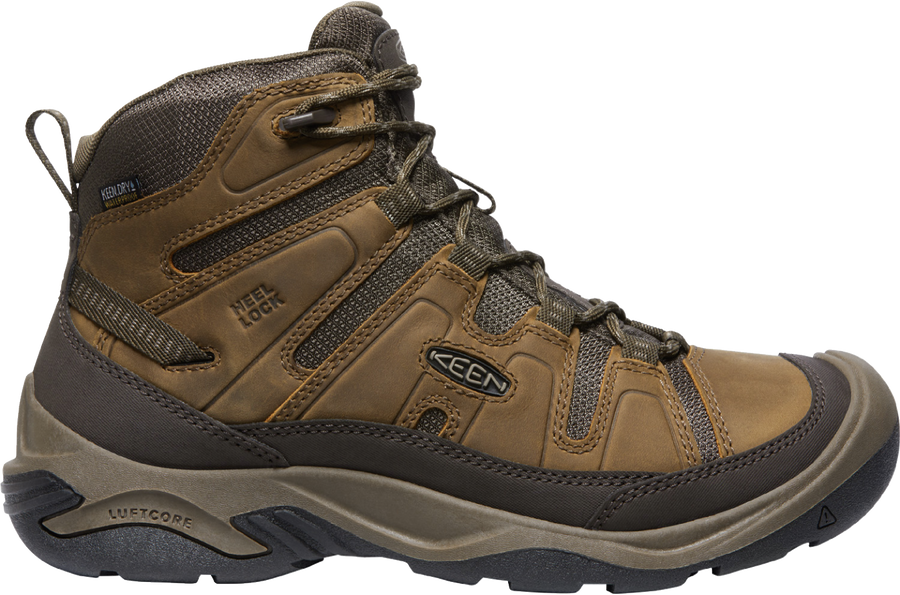 CIRCADIA MID WP WIDE MENS BISON/BRINDLE 1026841(1026841)