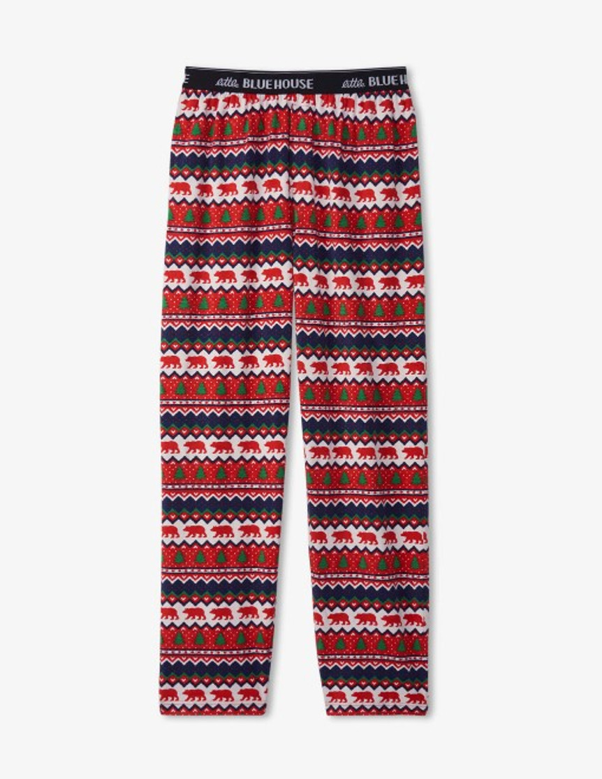 FAIR ISLE BEAR WOMEN'S SLEEP LEGGINGS PA5JRSY004(PA5JRSY004) - Brock's