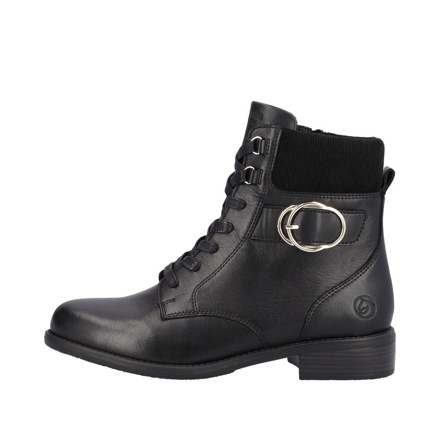 COMBAT BOOT LACE SD ZIP BLACK D0F76-01