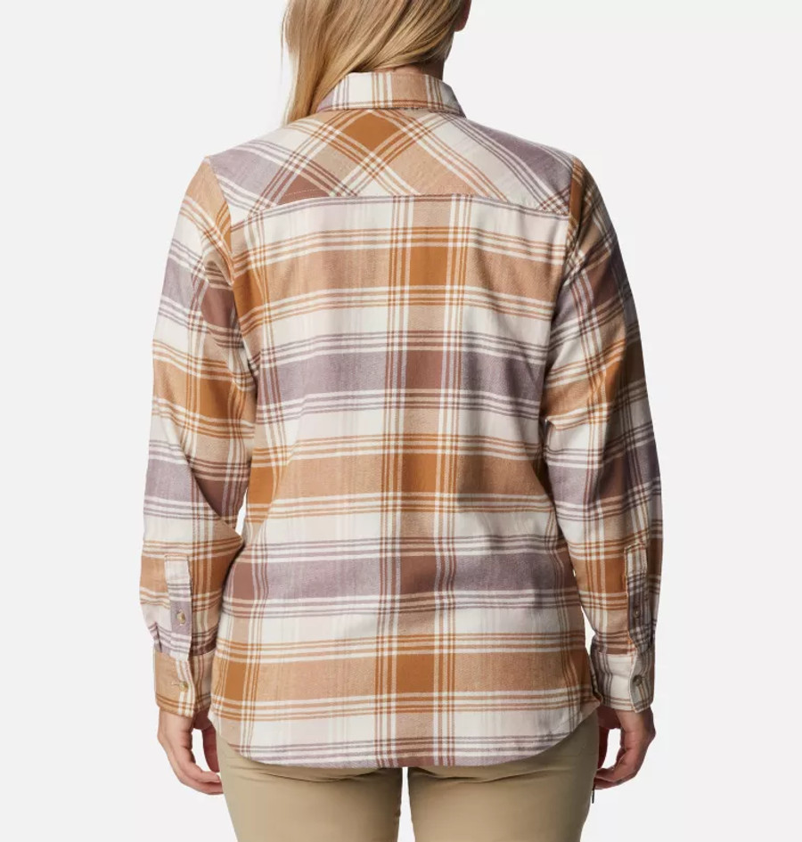 LS LT BRUSH FLANNEL CHECK SHIRT 7164535 - Brock's