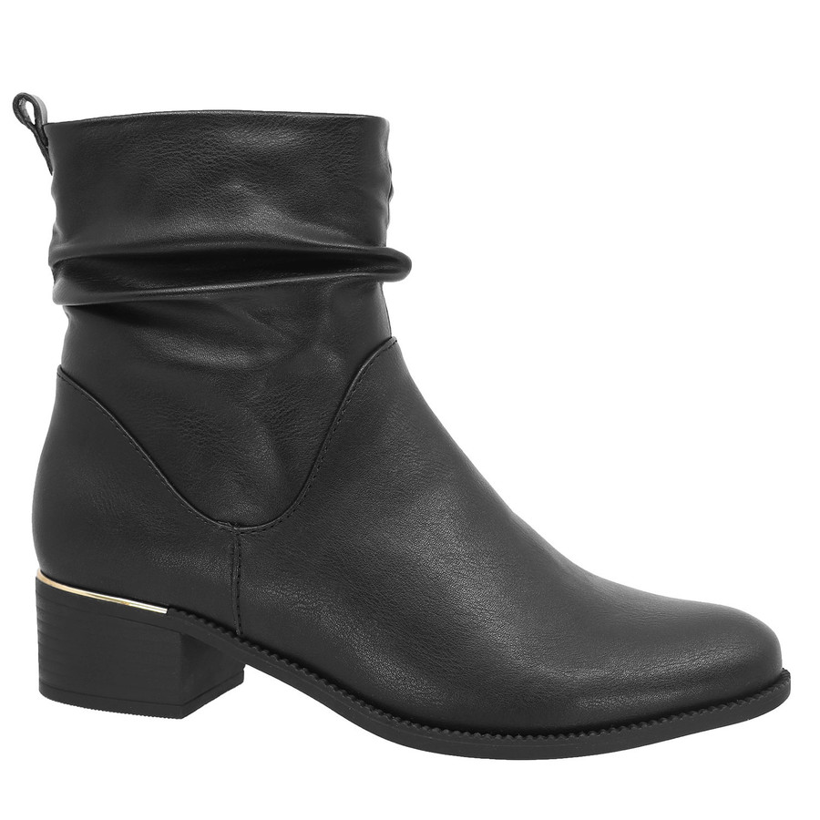 BECKA03 ANKLE BOOT SLOUCH ZIP