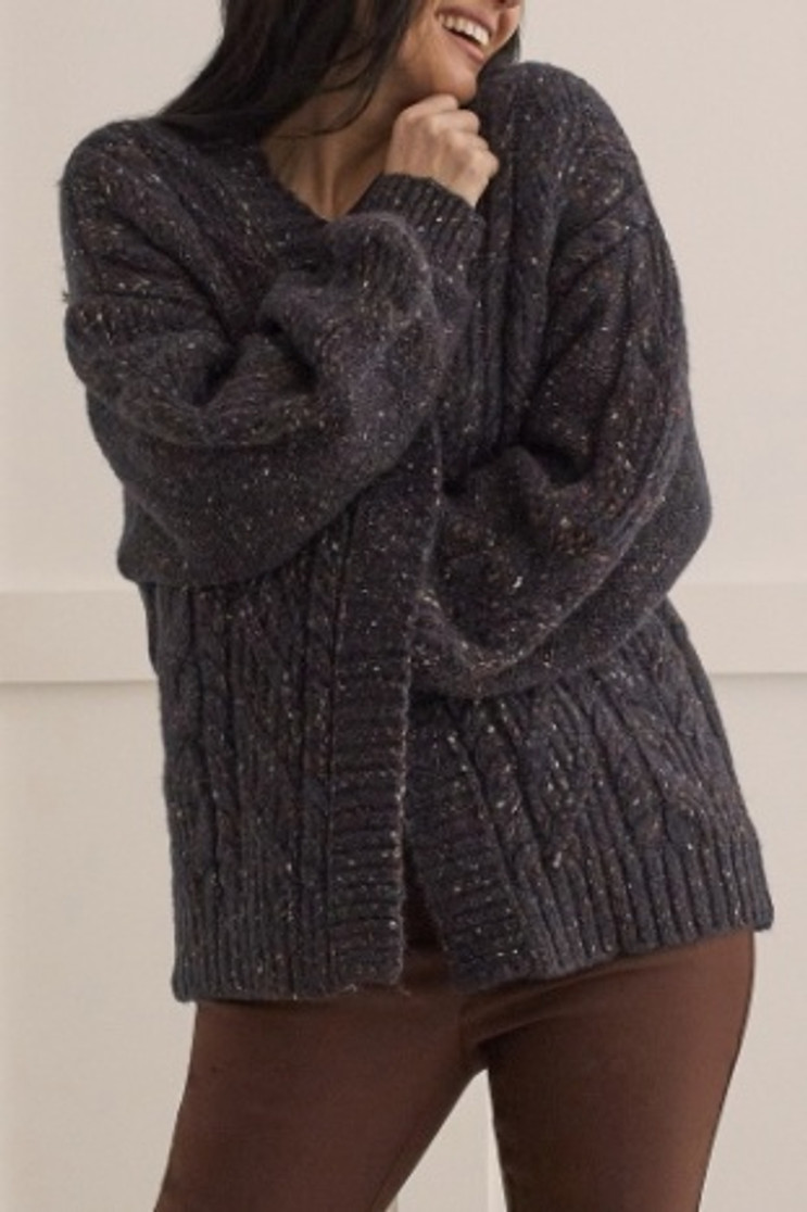 L S COCOON SWEATER CARDIGAN 1557O 3844 Brock s