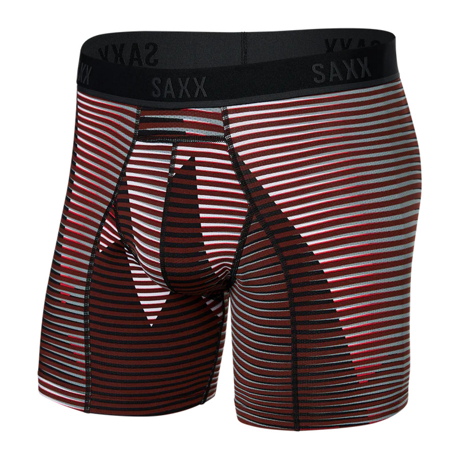 KINETIC LIGHT COMPRESSION MESH BOXER BRIEF - OPTIC MOUNTAIN- DRK BRICK SXBB32OMB(SXBB32OMB)