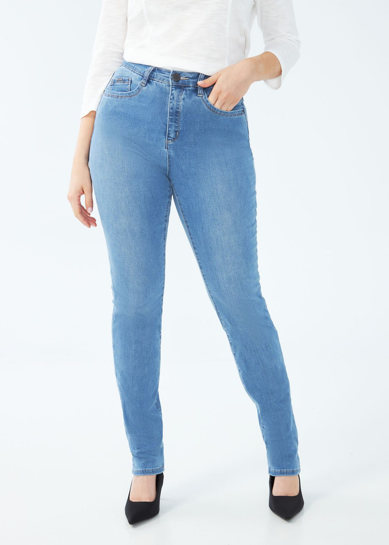 P. PEGGY ST LEG COOL DENIM 8804630 - Brock's