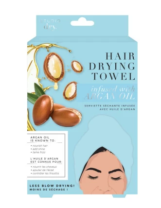 INFUSED TURBAN ARGAN BLUE