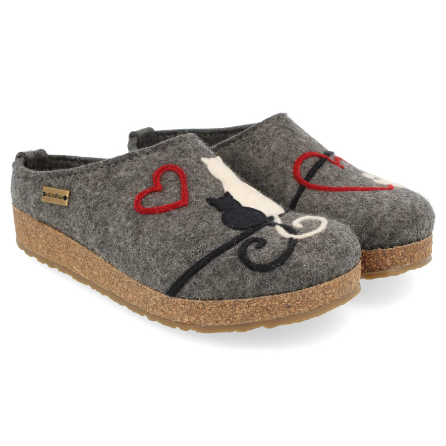 WOOL CLOG SLIP ON CAT MICINI