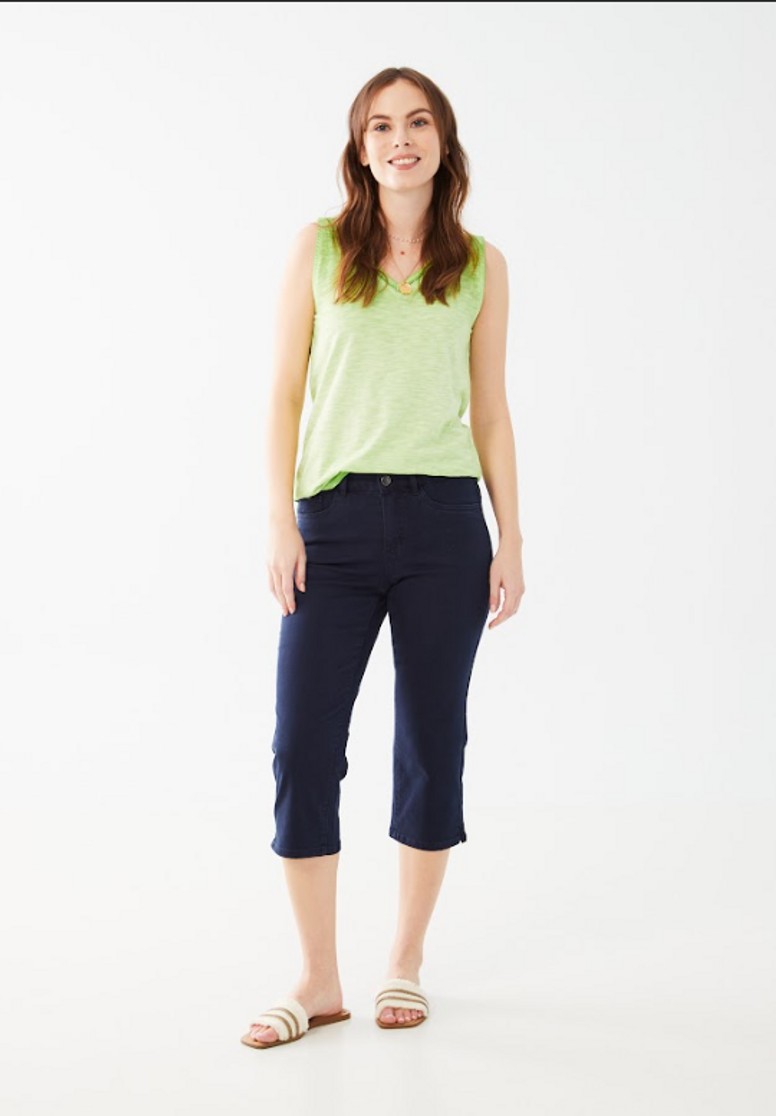 Elastic waist slim-leg capris, FDJ French Dressing, Shop Women's Capris  Online in Canada